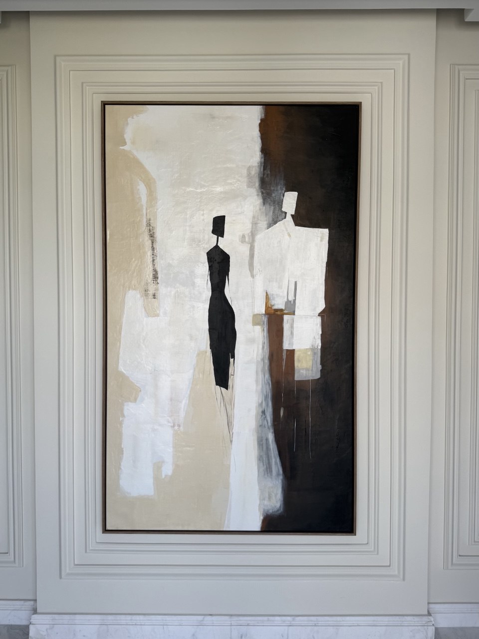Abstract Oil painting on canvas