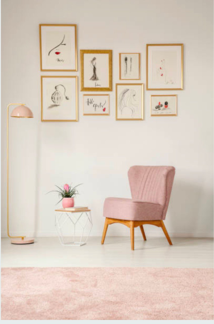 Puzzle Wood Frame for Minimal Arts