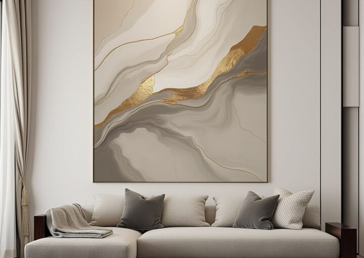 My Pink Art | Gold Leaf in Modern Art