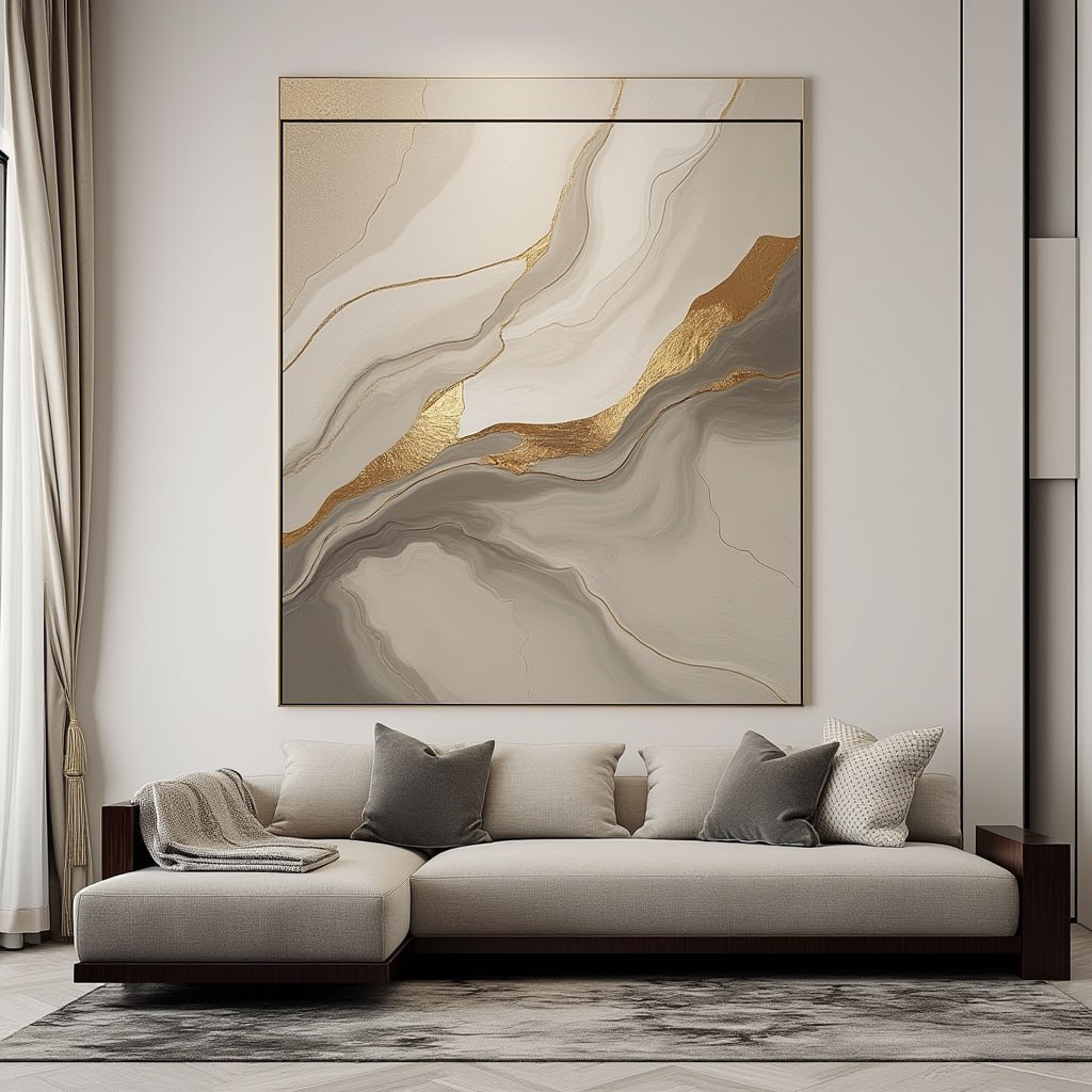 My Pink Art | Gold Leaf in Modern Art